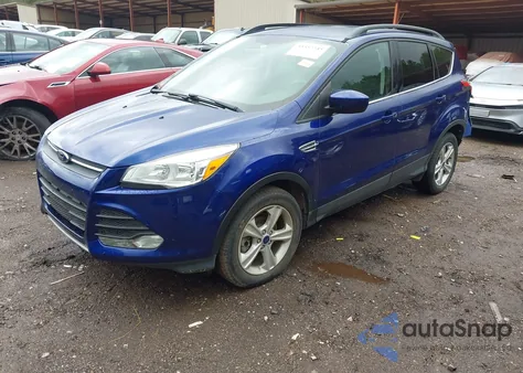 2014 Ford Escape Se from USA, damaged, VIN 1FMCU0G92EUC27482